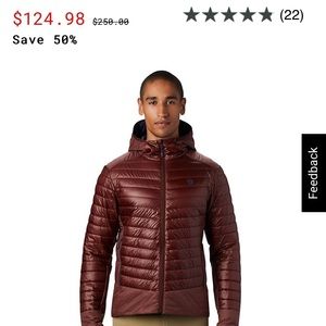 Mountain Hardwear Ghost Shadow Hoody - NEW